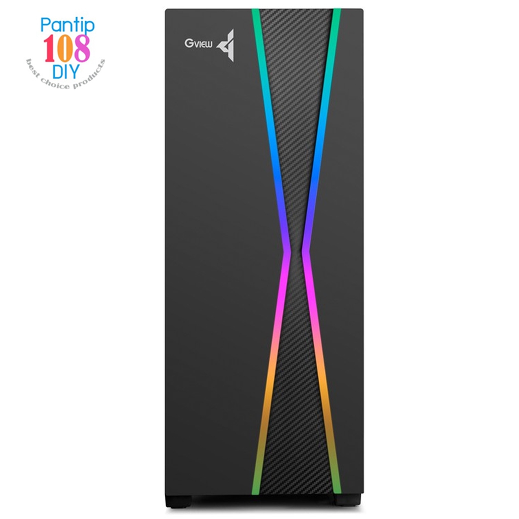 เคส Gview i2-30 แผงควบคุม RGB มีไฟ Case คอมพิวเตอร์ PC รองรับ บอร์ดกลาง ...