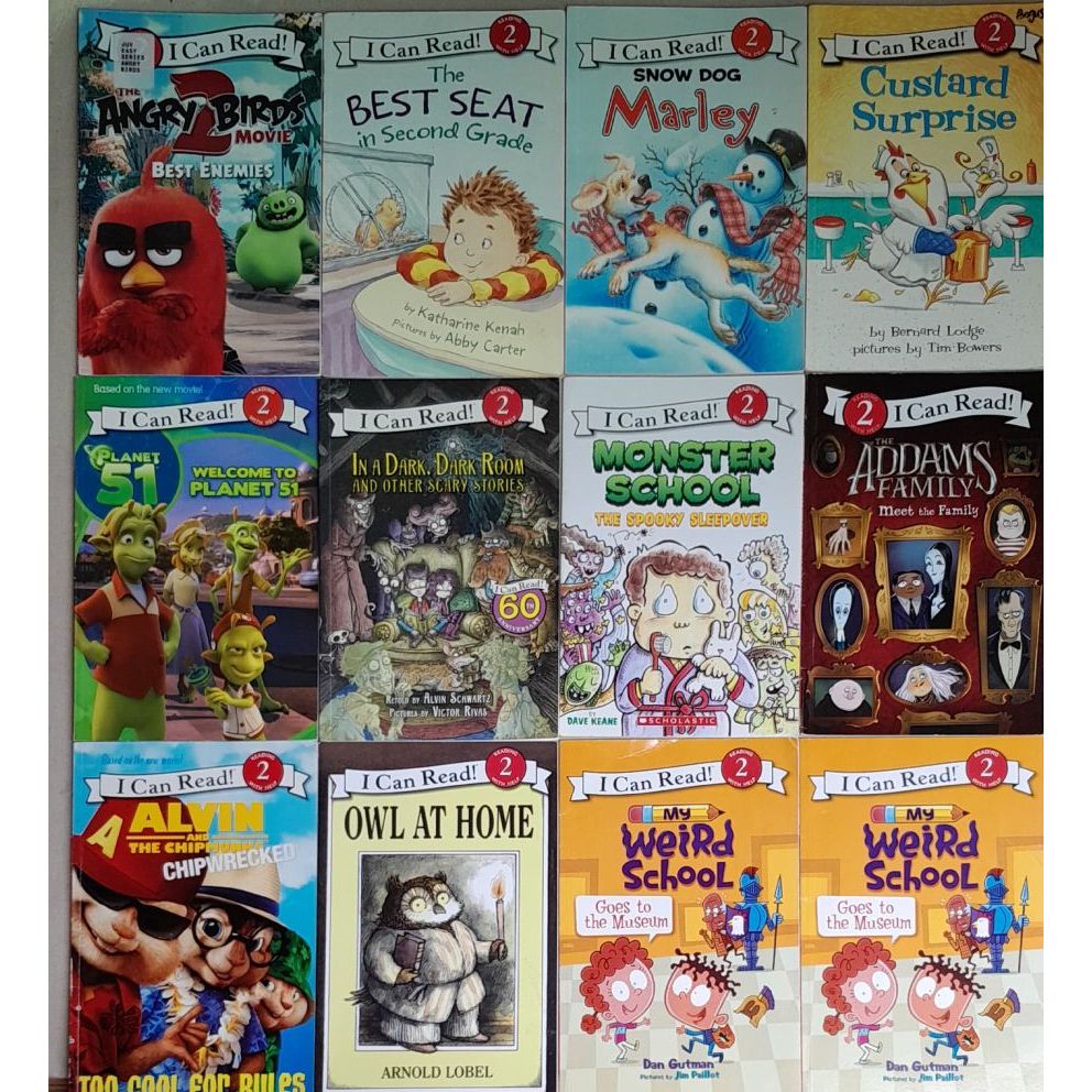 I can read level 2 หนังสือมือสอง ปกอ่อน นิทาน | Shopee Thailand