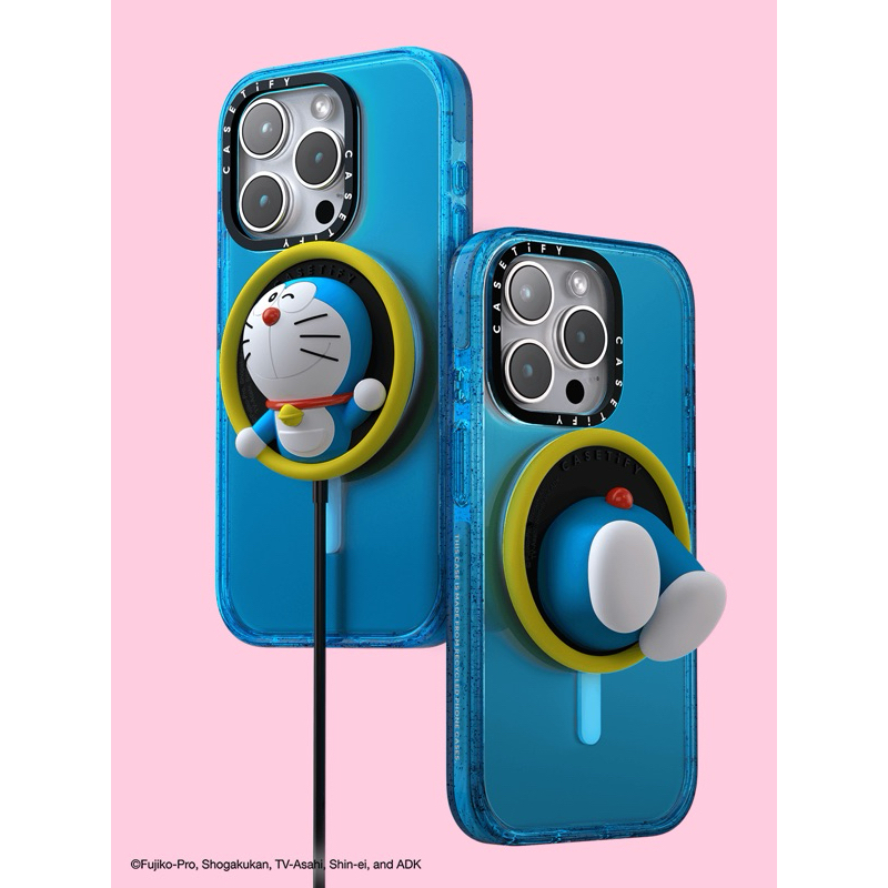 CASETiFY×ドラえもん　Pass Loop Grip Stand CASETiFY x Doraemon Pass Loop Grip Stand