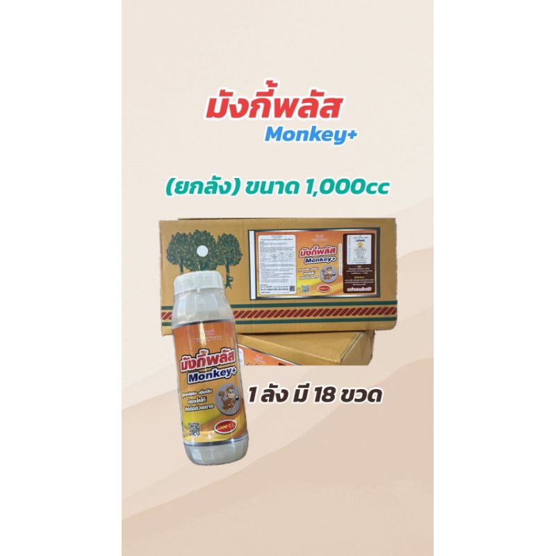มังกี้พลัส(monkey+)(สีขาว ยกลัง ขนาด1000cc) | Shopee Thailand