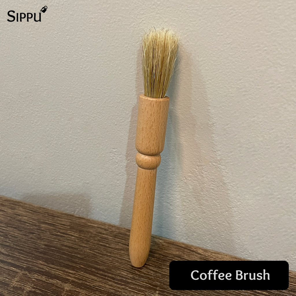 Sippu Coffee Brush แปรงทำความสะอาดอุปกรณ์กาแฟ | Shopee Thailand