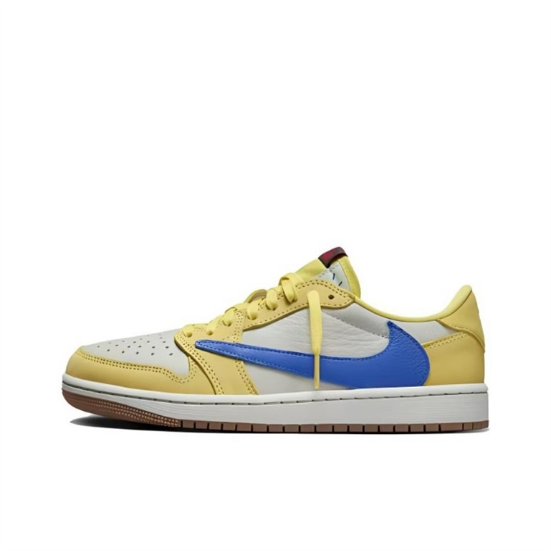 [พร้อม%] v%] Travis Scott X Jordan Air Jordan 1 Low OG TS SP inverted ...