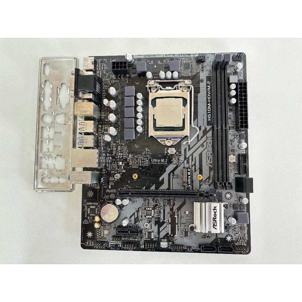 Corei3 10105f ＋ASRock 510M-HDV/M.2マザボセット ชุดซีพียูพร้อม
