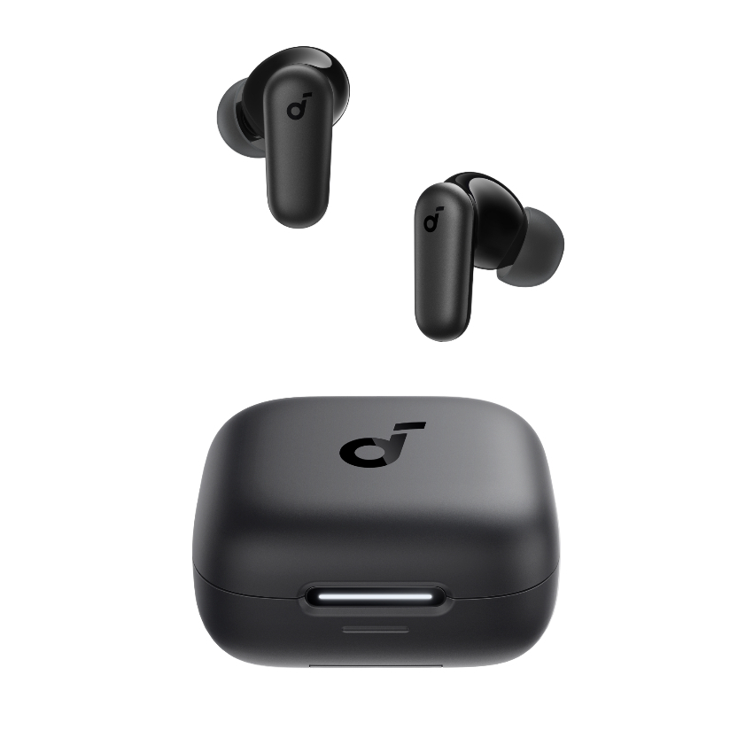 Soundcore R50i NC หูฟังบลูทูธ สายหูฟังไร ตัดเสียงรบกวน ANC กันน้ำระดับ IP54 45 ชม ไมค์ 4 ตัว อัลกอริธึม Al