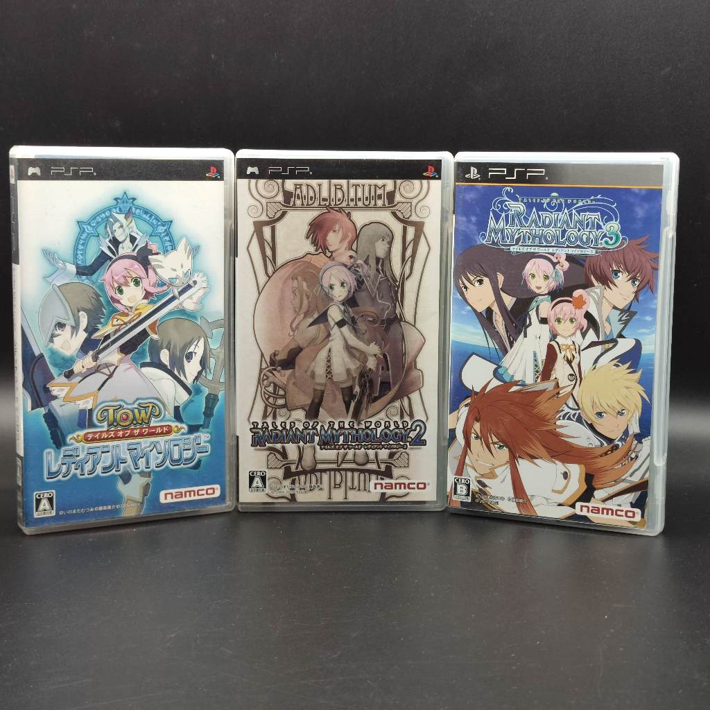 Tales of the World - Radiant Mythology 1+2+3 [PSP] รวม 3 ภาค แผ่นแท้ ...