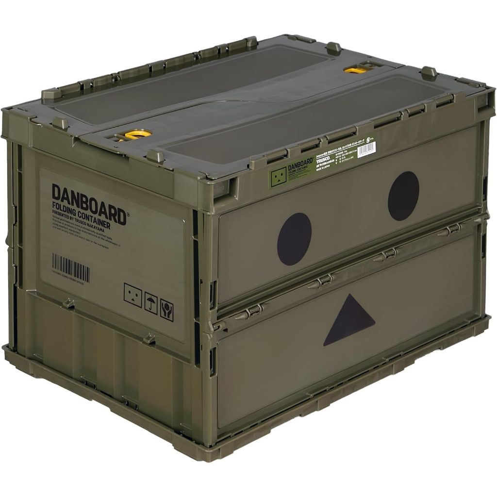 กล่องพับ Danboard Trusco 25L / 50L Danbo Thin Folding Container