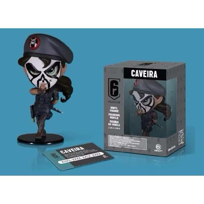 Ubisoft Rainbow six siege Caveira chibi figurine (พร้อมโค้ดที่ห้อยปืนใน ...