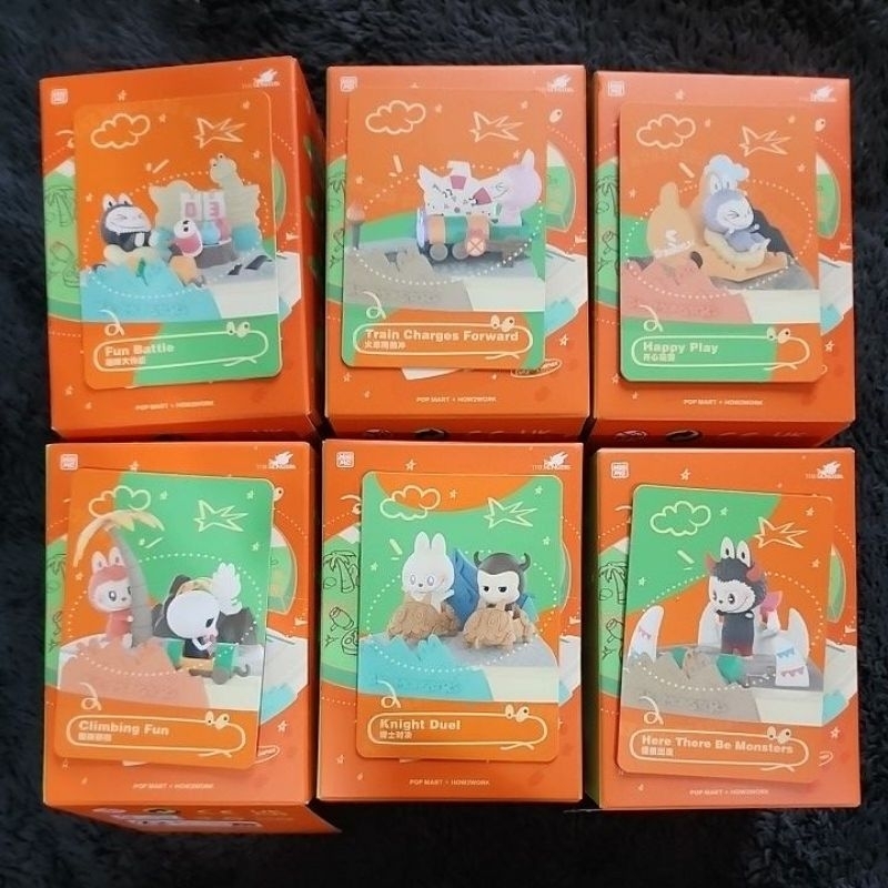 THE MONSTERS LABUBU Playing game scene set | Shopee Thailand