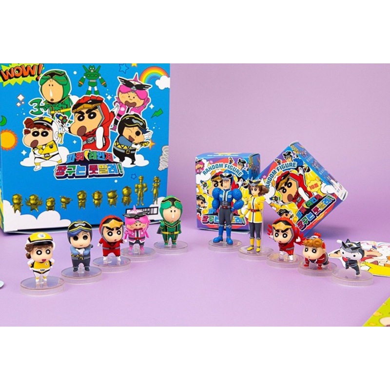 โมเดล ได้ 1 ตัว | Crayon Shinchan Power Ranger Kazukabe Gangster ...