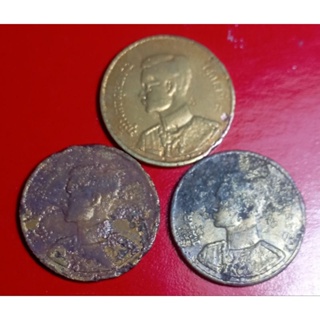 เหรียญ10สตางค์ปี2493(3เหรียญ)
