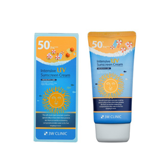 3W CLINIC Intensive UV Sunblock Cream SPF50+ PA+++ 70ml.