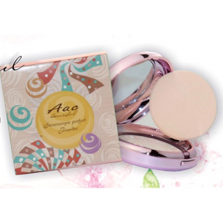 AAC STECEASCOPIC PERFECT POWDER แป้งพัฟพร้อมประกายวิ้งๆ