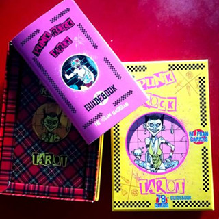 ไพ่ทาโรต์ ไพ่ยิปซี ไพ่ออราเคิล TAROT ORACLE CARDS : PUNK ROCK TAROT DECK ของใหม่ ของแท้ 100%