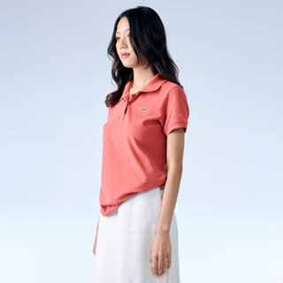 ASTRO DUST RED WOMEN POLO เสื้อโปโลเลดี้สีเเดง ASTRO DUST RED