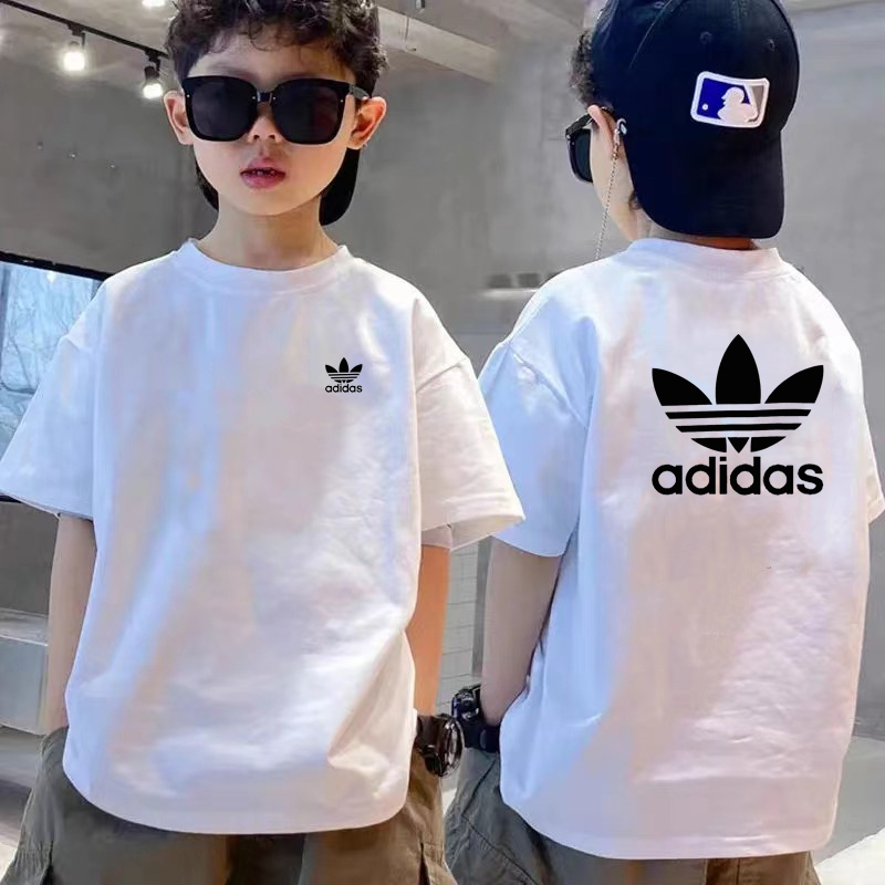 เสื้อยืดเด็ก-a-didas-แฟชั่นลำลอง-100-cotton-เนื้อผ้านุ่มสบาย-จัดส่งจากประเทศไทย