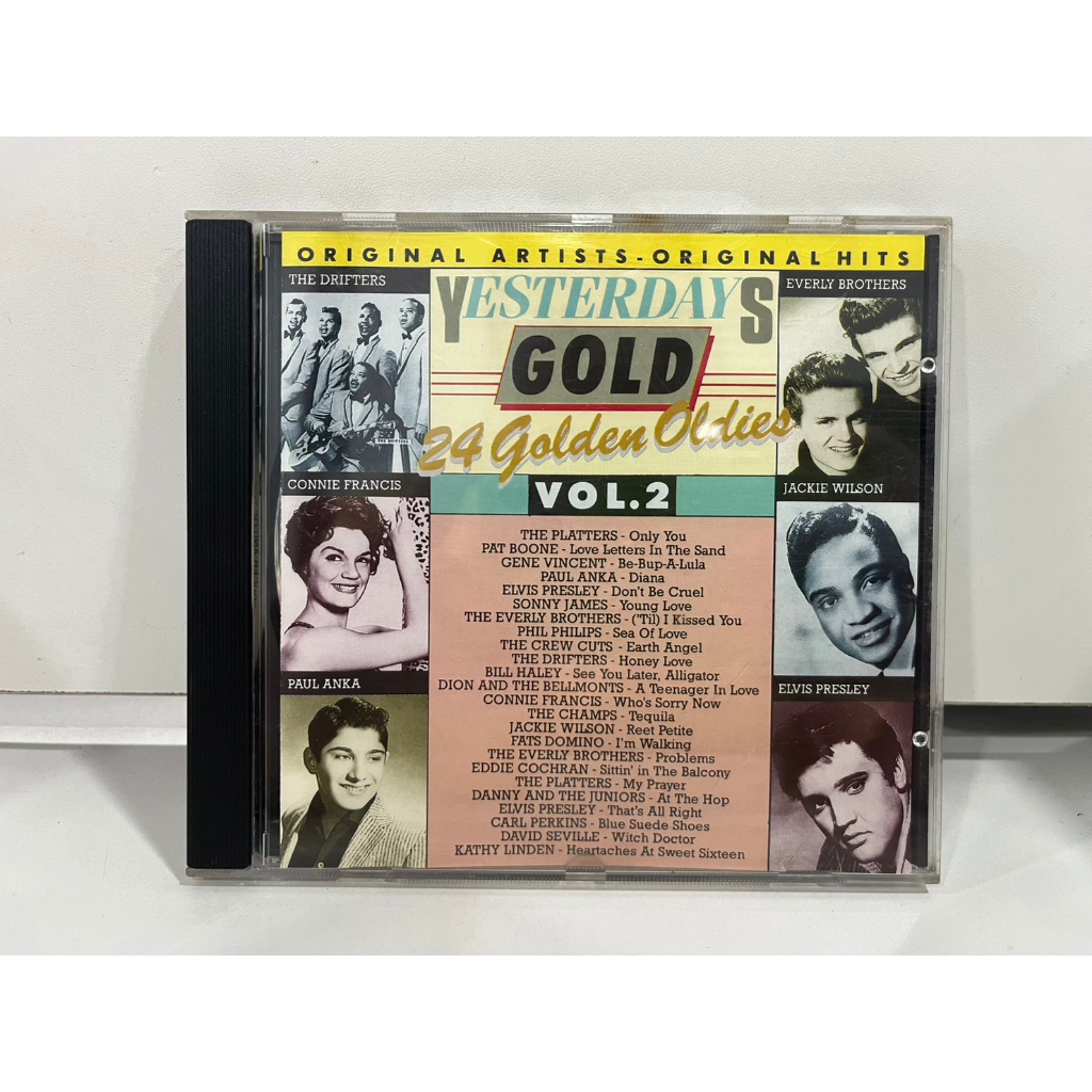 1-cd-music-ซีดีเพลงสากล-yesterdays-gold-vol-2-24-golden-oldies-stereo-cd-ydg-74604-c10j77