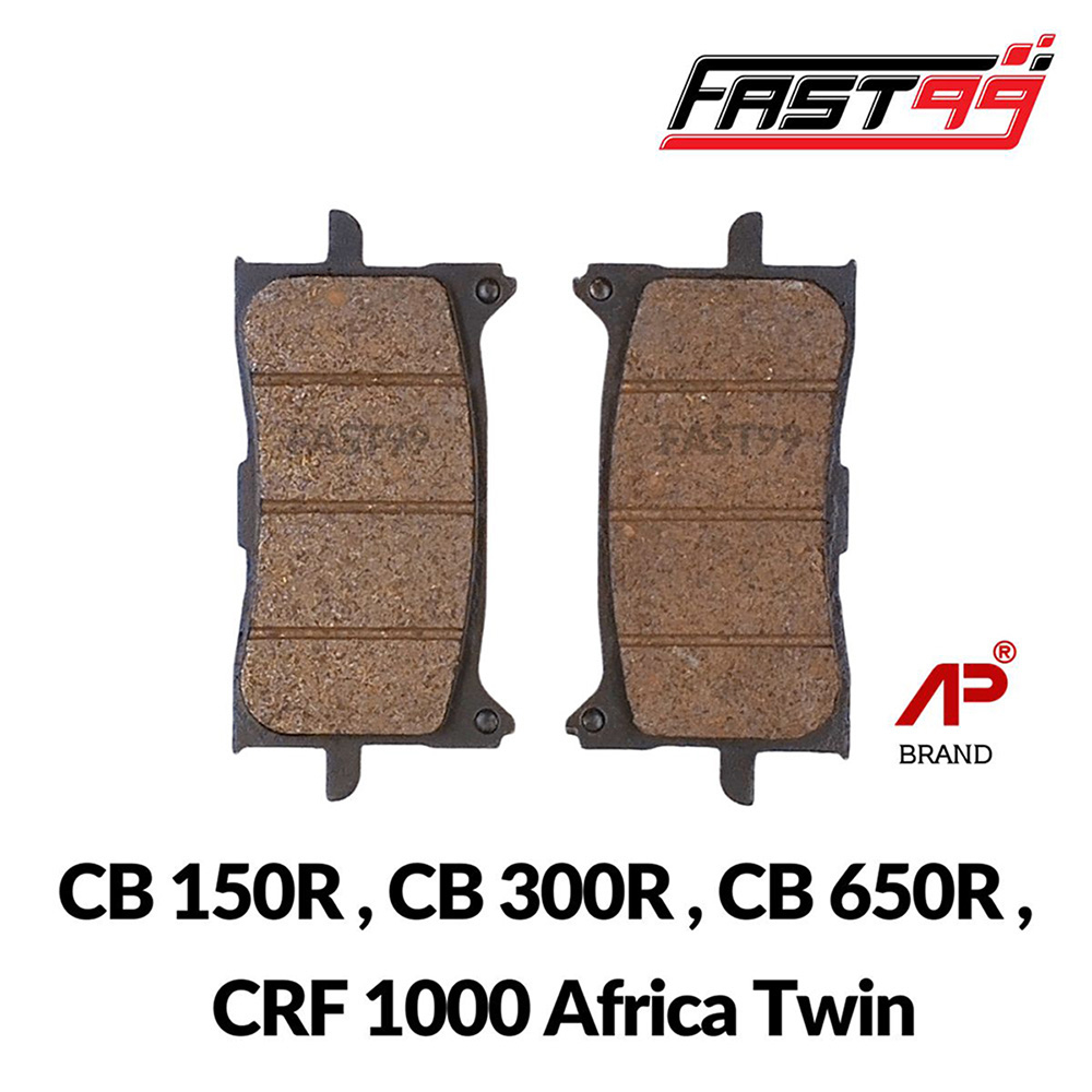 fast99-ผ้าดิสเบรกหน้า-cb-150r-cb-300r-cb-650r-cbr-650r-crf-1000-africa-twin-ราคาถูก-ยี่ห้อap-ผ้าเบรก