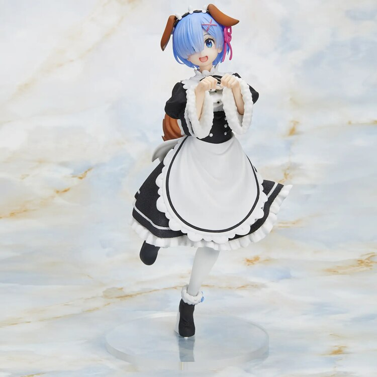 โมเดลฟิกเกอร์ RE:ZERO - Coreful Figure Rem~Memory Snow Dog ver มือ1 lot ...