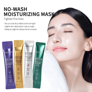 20PCS No-Wash Sleep Mask Centella Asiatica Moisturizing Repairing Facial Mask Creamครีมลดริ้วรอยSkin Care TSLM1