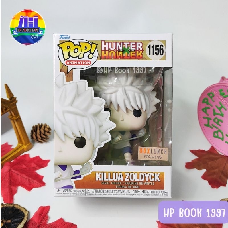 Funko Pop Hunter x Hunter Killua Zoldyck 1156 [Boxlunch Exclusive](แท้มือหนึ่ง) ฮันเตอร์ x