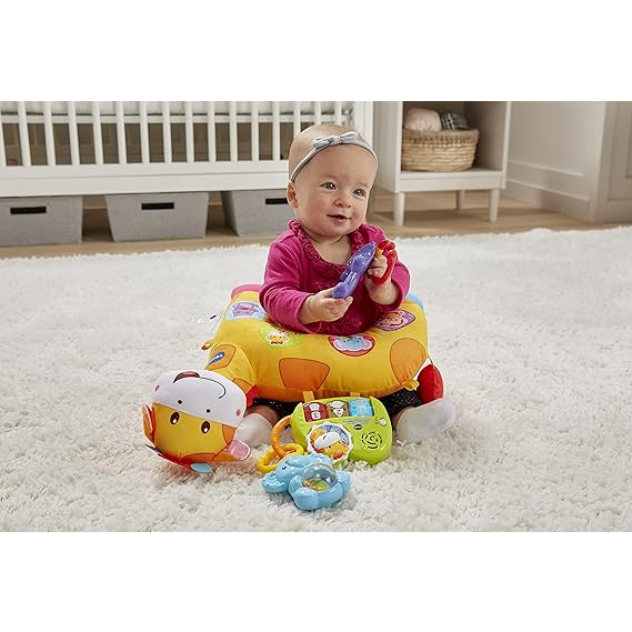 หมอนรองคว่ำ หมอนหัดคว่ำยีราฟ VTech Tummy Time Discovery Pillow ของเล่น ...
