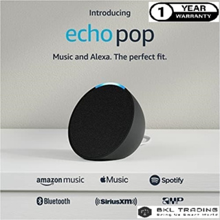 Amazon Echo Pop | Full sound compact smart speaker with Alexa ลำโพงอัจฉริยะ [Ready to ship from Bangkok]