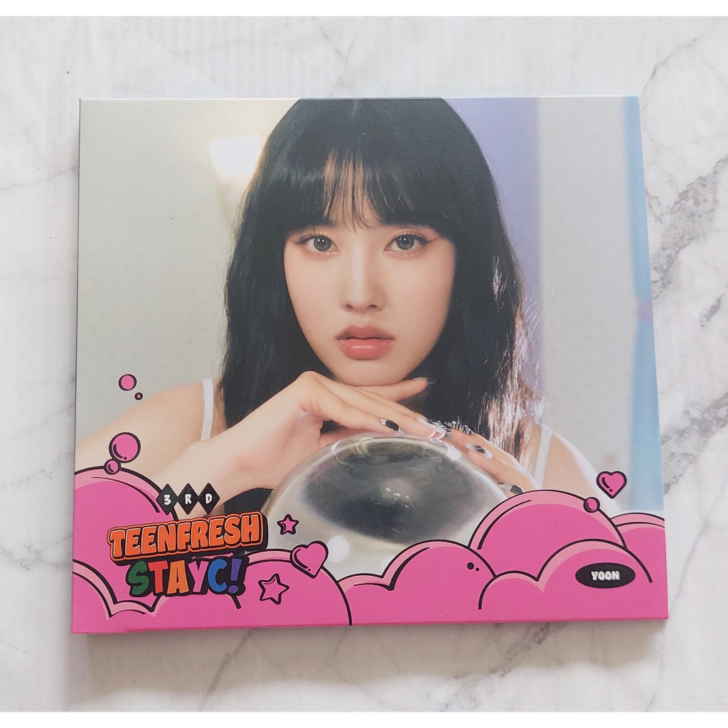 อัลบั้ม STAYC - TEENFRESH Album เวอร์ Digipack ปก Yoon แกะแล้ว ไม่มี