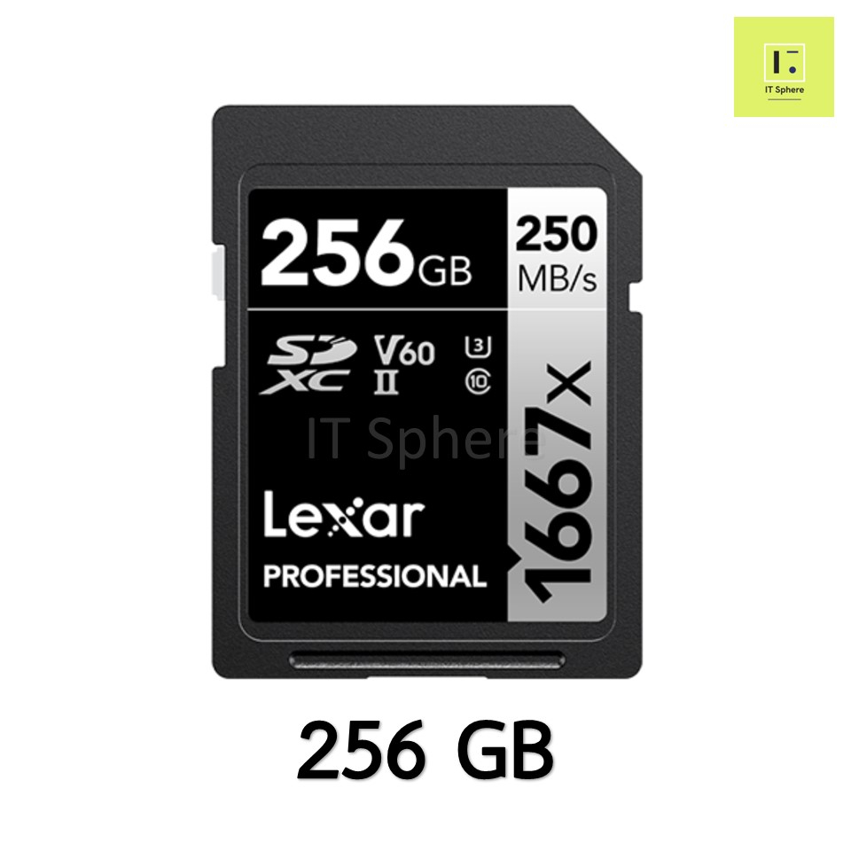 Lexar Professional 1667x SDXC UHSII U3 V60, 64GB 128GB 256GB SD CARD sdcard , class V30 , 4K