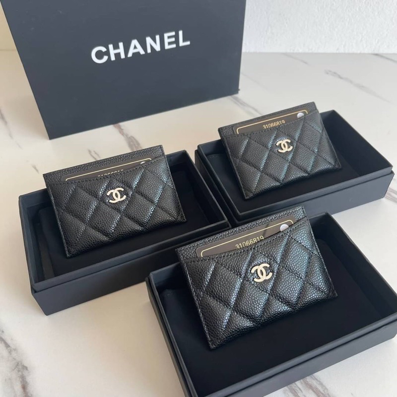 กระเป๋าchanel-card-cavearเป็นกระเป๋าใส่การ์ดหรือใส่แบงค์รุ่นใหม่