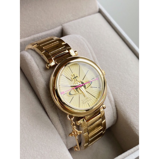 พรี-ราคา3900-viviennewestwood-นาฬิกา-ผู้หญิง-34mm-นาฬิกาควอตซ์