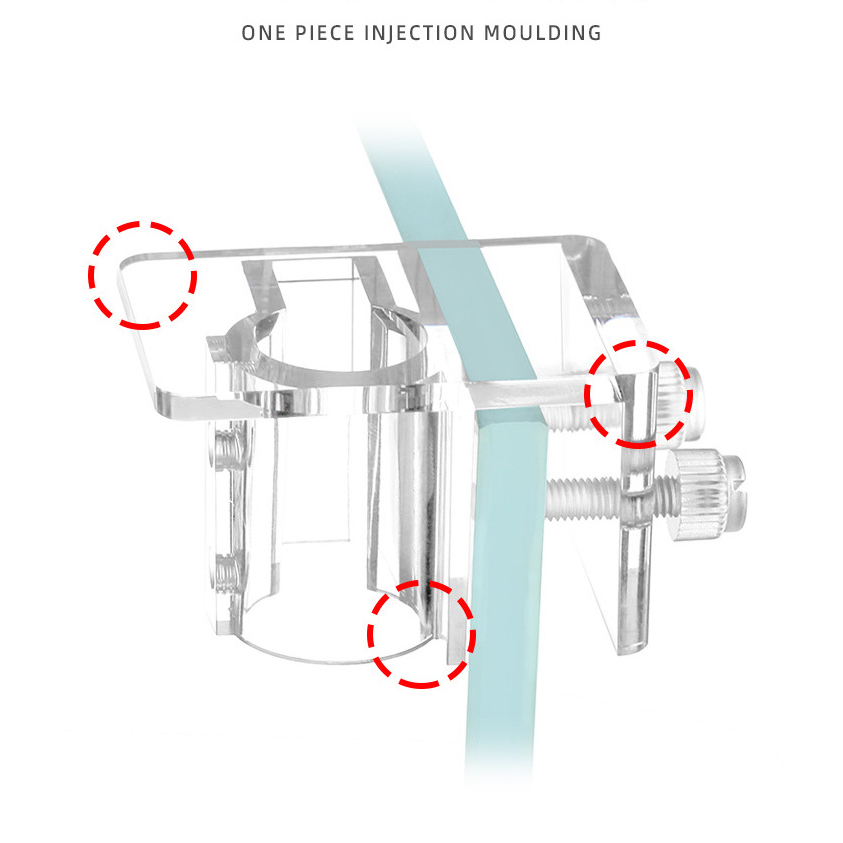 aquapro-ตัวล็อค-ขาแขวน-inflow-outflow-อะคริลิค-โครงยึดท่อน้ำ-ขายึด-แขวนขอบตู้ปลา-แบบแก้ว-สแตนเลส-ขาแขวน-inflow-outflow