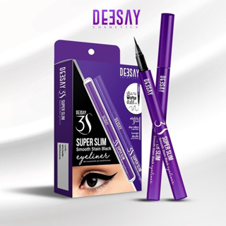 Deesay 3S super slim smooth stain black eyeliner ขนาด 0.4 ml อายไลเนอร์ดีเซ้ย์ อาไลเนอร์เขียนขอบตา