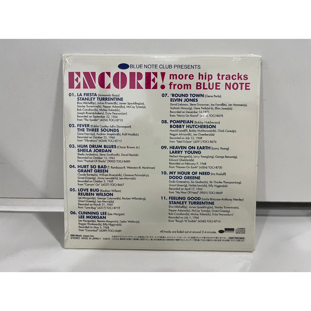 1-cd-music-ซีดีเพลงสากล-encore-more-hip-tracks-from-blue-note-c15f38