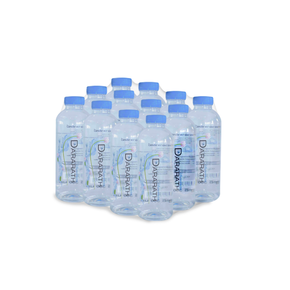 น้ำดื่ม-น้ำดื่มสะอาด-น้ำดื่มดารารัศมิ์-ขนาด-350-ml-จำนวน-12-ขวด-dararath-drinkingwater-แพค-12