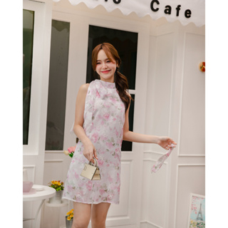 สินค้า NEW COLOR LABELLE รุ่น Miki Dress เดรสสั้น ลุคสวย ใส่ทำงาน ใส่ไปคาเฟ่เอาอยู่ตัวเดียวจบ