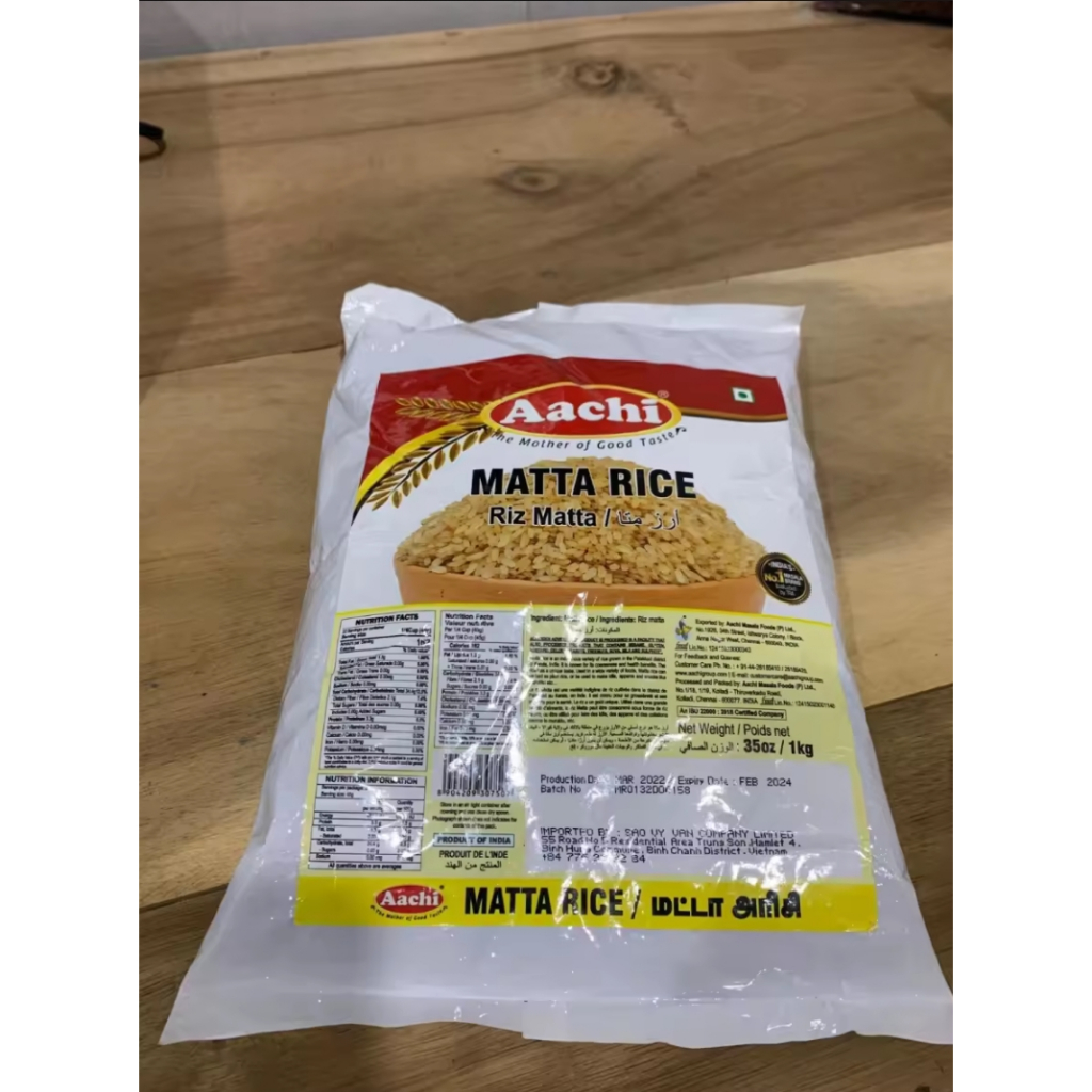 Aachi Matta Rice 1 KG | Shopee Thailand