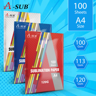 A-SUB Sublimation Transfer Paper A4 Size Heat Transfer Paper for Inkjet ...
