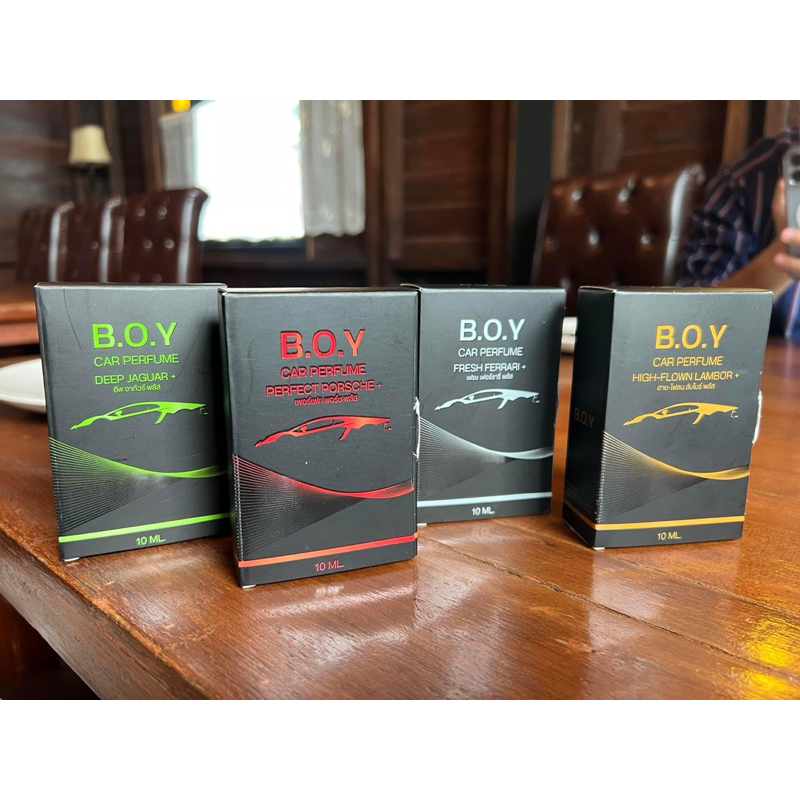 น้ำหอมติดรถยนต์boy-บอยสติ๊กเกอร์-พร้อมส่งด่วน