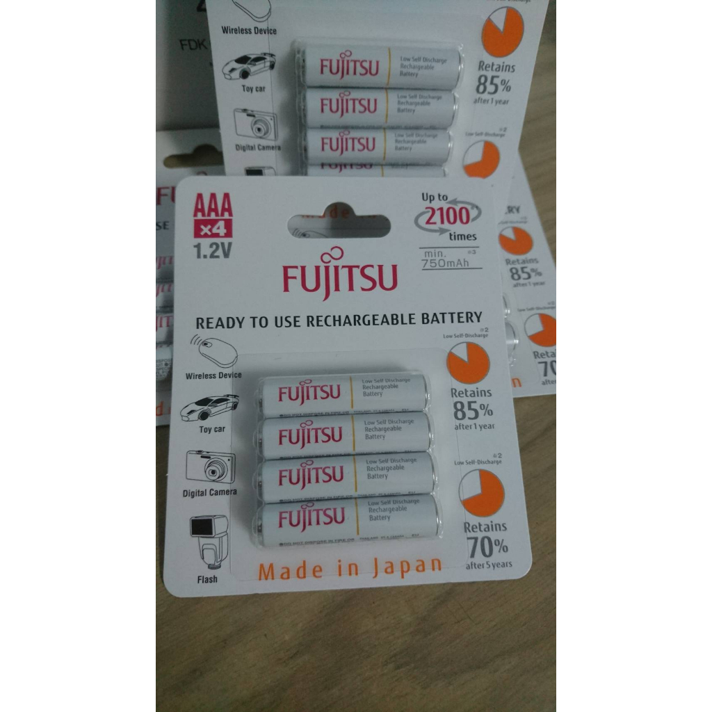 ถ่านชาร์จ-fujitsu-aaa-800mah-แพ็ค-4-ก้อน