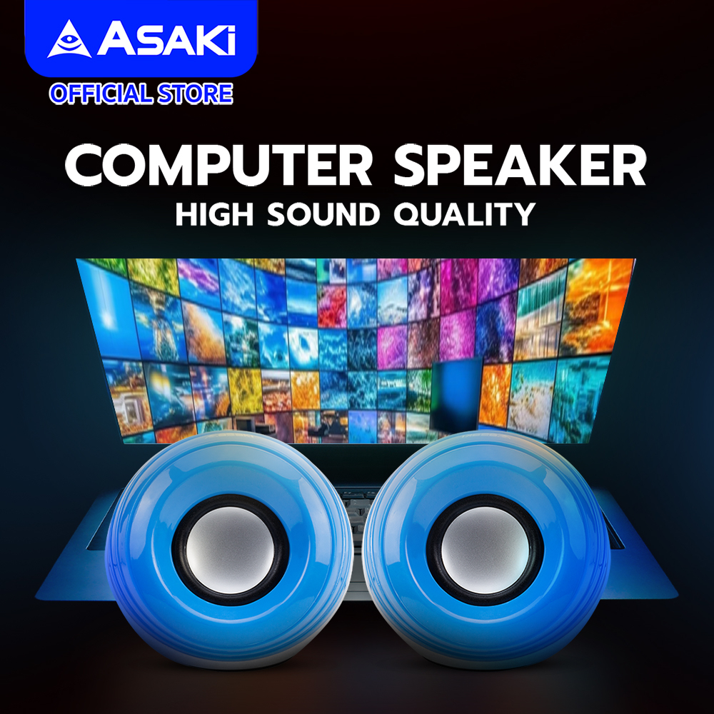 asaki-computer-speaker-ลำโพงคอมพิวเตอร์แบบตั้งโต๊ะ-2-แชนแนล-เชื่อมต่อ-usb-และ-aux-เสียงใส-asw-584