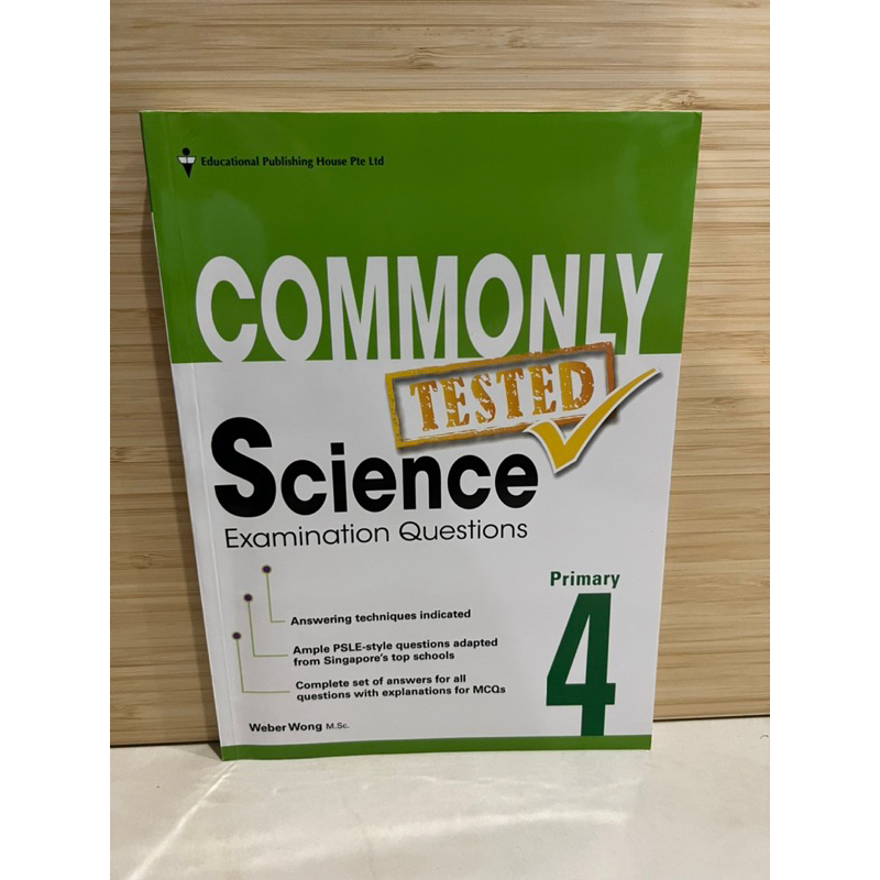 Commonly Tested Science Examination Questions Primary 4 แบบฝึกหัดแนว ...