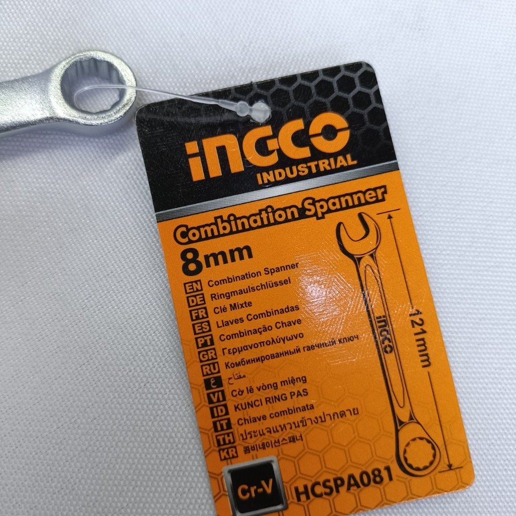 ingco-ประแจแหวนข้างปากตาย-เบอร์8-รุ่น-hcspa081-สามารถออกใบกำกับภาษีได้