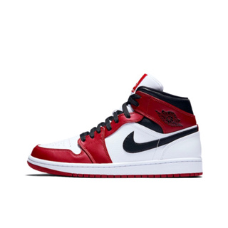 Doublekick.bkk - NIKE AIR JORDAN 1 MID CHICAGO WHITE 2020 [554724173]