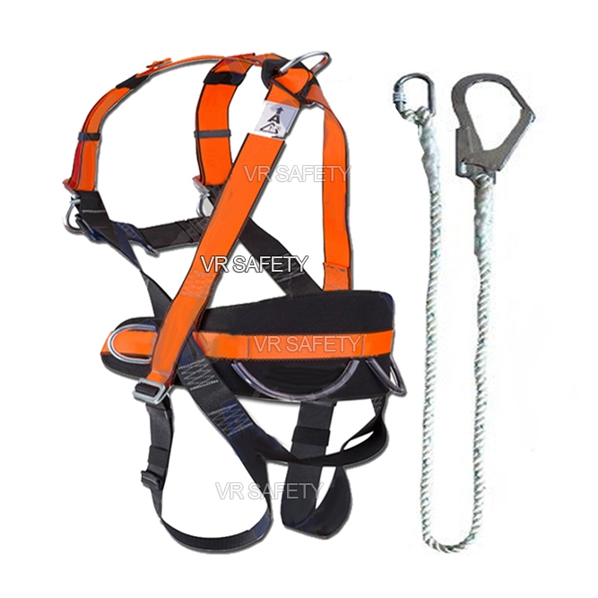 เข็มขัดปีนที่สูง เแบบต็มตัว รุ่น HT320 (Safety Belt) DRing 5 จุด