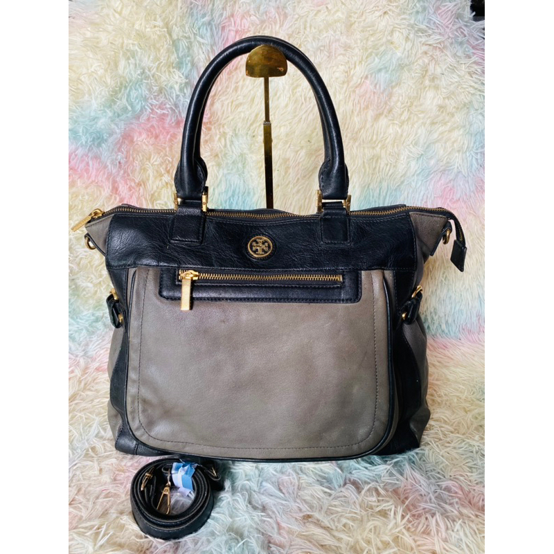 กระเป๋า TORY Burch หนังแท้ อะไหล่ปั้มทุกจุด ซิปykk Shopee Thailand