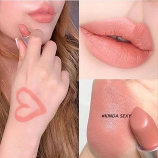 Beauty-Siam แท้ทั้งร้าน !! แบ่งขายลิปสติก MAC LIPSTICK สี KINDA SEXY ขนาด 0.25 G. แบ่งขายใส่กระปุก แถมแปรงทาลิปฟรี