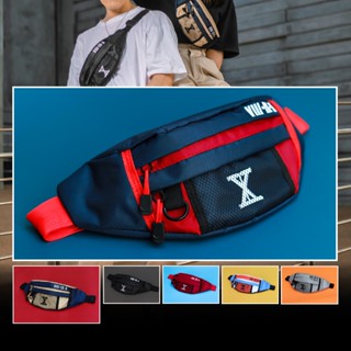 ใช้โค้ดลด2ต่อ ทักแชทเลย / 8910 รุ่น DUDE กระเป๋าคาดอก-คาดเอว แฟชั่นทรง fanny pack ยอดนิยม มี 6 สี แบรนด์ไทย โลโก้ปัก