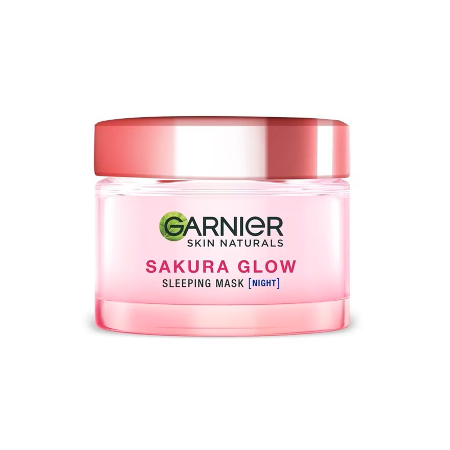 garnier-skin-naturals-sakura-glow-hyaluron-sleeping-mask-night-ครีมบำรุงผิวหน้า-50ml