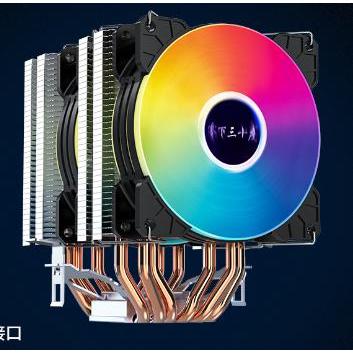 ซิ้งค์พัดลมCPU6ท่อArgbของใหม่เย็นเงียบไฟสวยIntel1200/1700/ 2011/X79/X99 ...