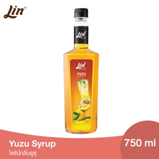 ลิน ไซรัป กลิ่นส้มยูซุ น้ำเชื่อมสำหรับมิกซ์ดริ๊งค์ (ขนาด 750 มล.) Lin Yuzu Syrup